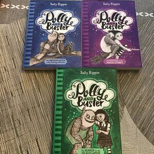 New Polly and Buster #1-3 Books, Complete Series--Homeschool Reading (ages 7-11)